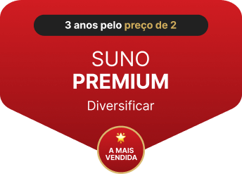 Suno Premium 3 anos pelo preço de 2
