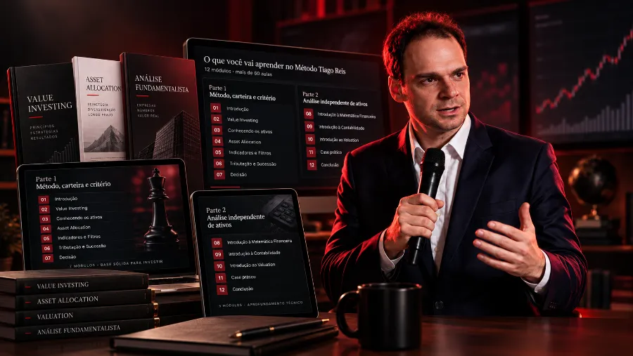 Método Tiago Reis: aulas, e-books e plataforma