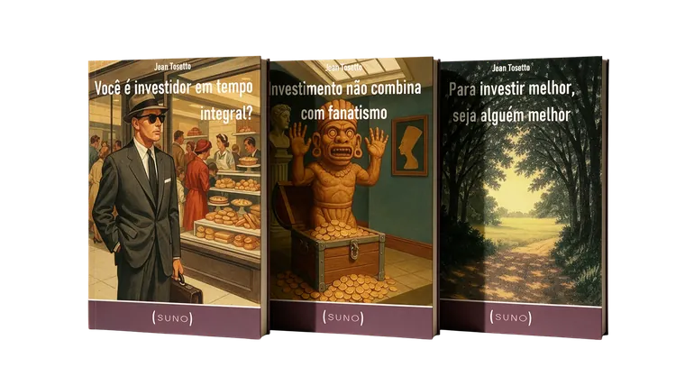 Os três livros da Coleção Suno Mentoria
