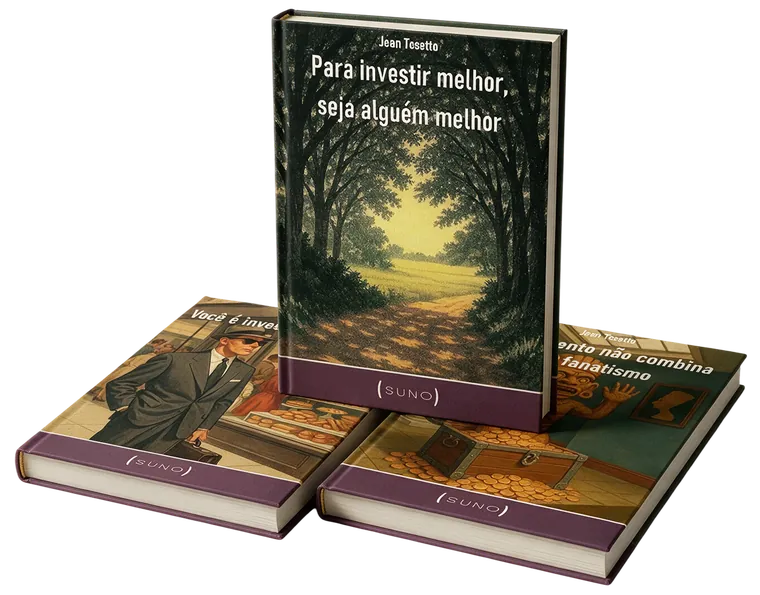Os três livros da Coleção Suno Mentoria
