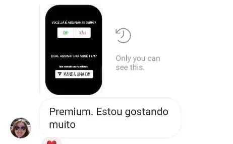 Mensagem de assinante da Suno Premium